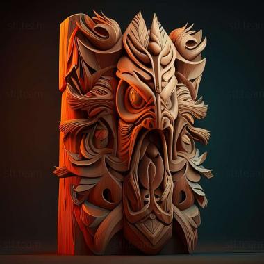 3D model totem (STL)